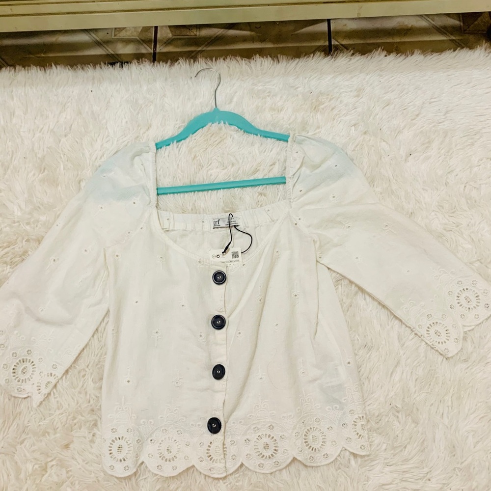TRF Zara collection button up blouse